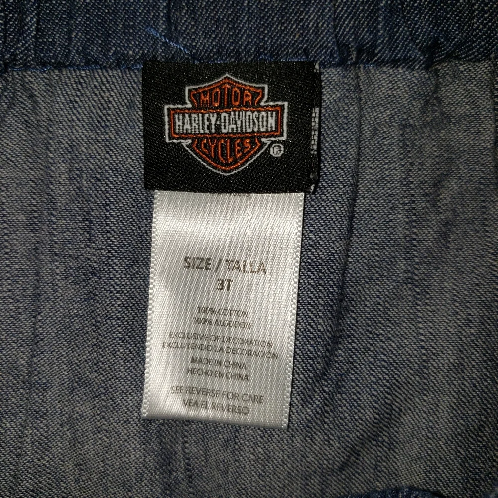 Harley-Davidson Girls Skirt Skort sz 3T - Nwot - Picture 4 of 4